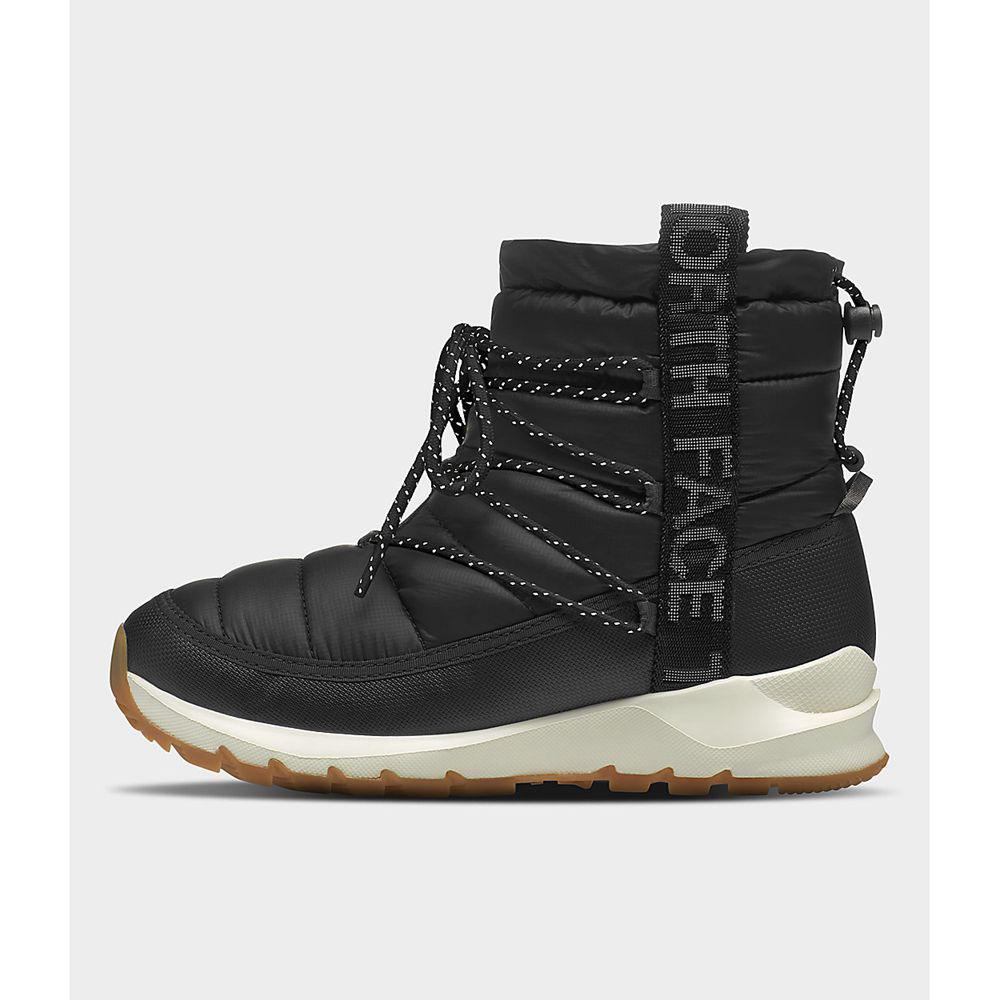 The North Face Thermoball™ Lace Up Γυναικεια Μπότες - Μαυρα / Ασπρα (LTPM30698)